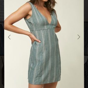 O’Neill Celina Stripe mini dress
